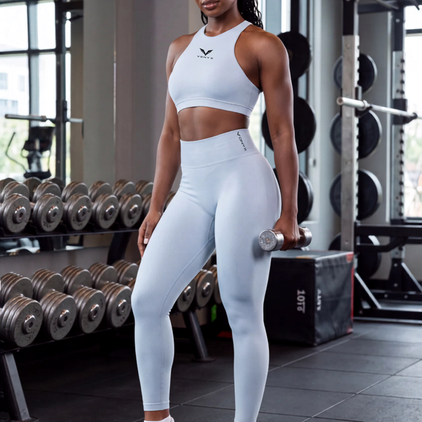 SCULPT Blue ICE High-waisted Leggings