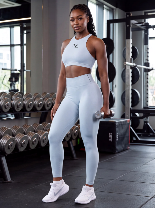 SCULPT Blue ICE High-waisted Leggings