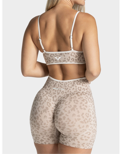 VONYX SOUL Cream Leopard Print Sports Bra – product image 3