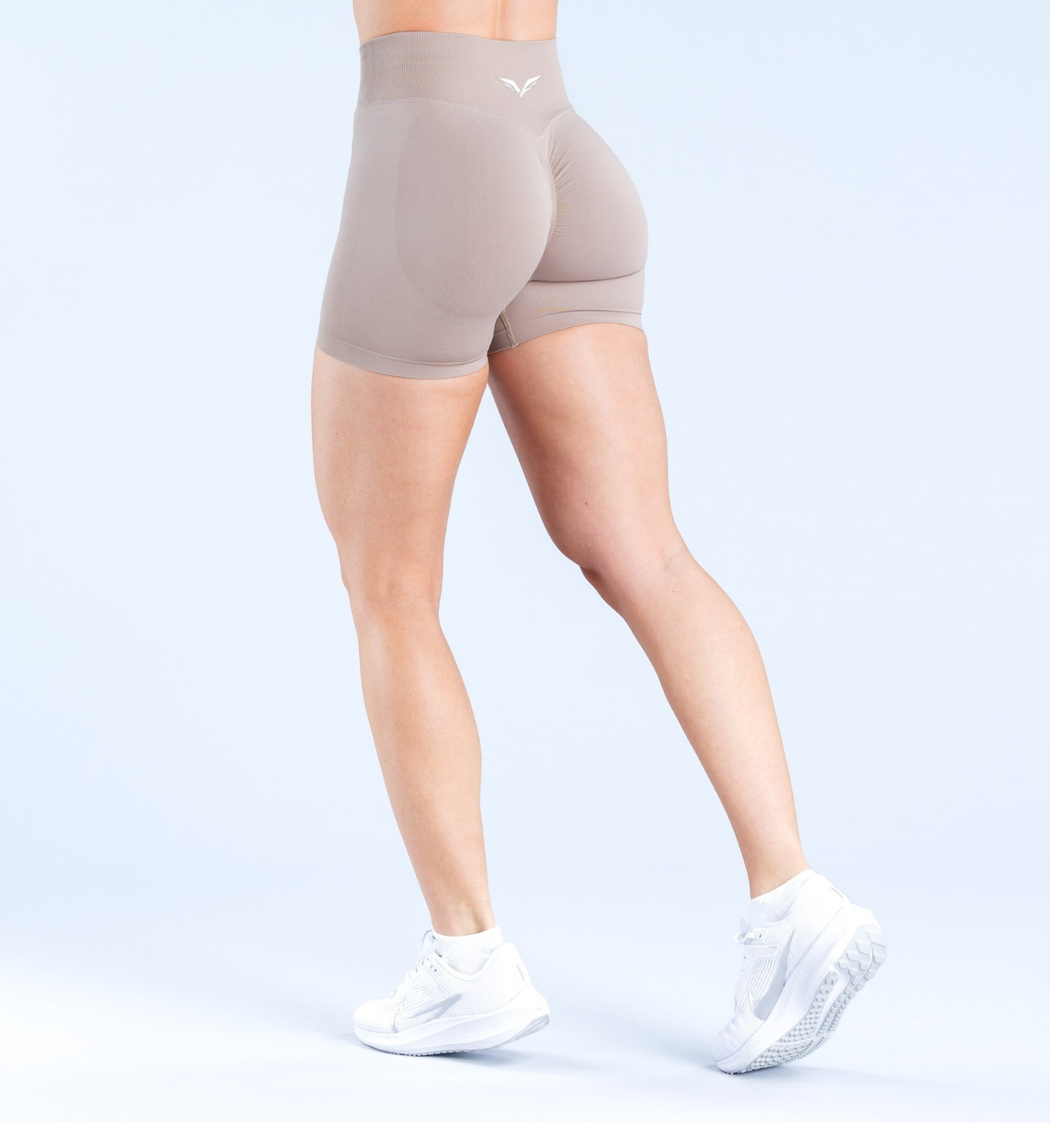 SCULPT Latte High-Waisted Shorts