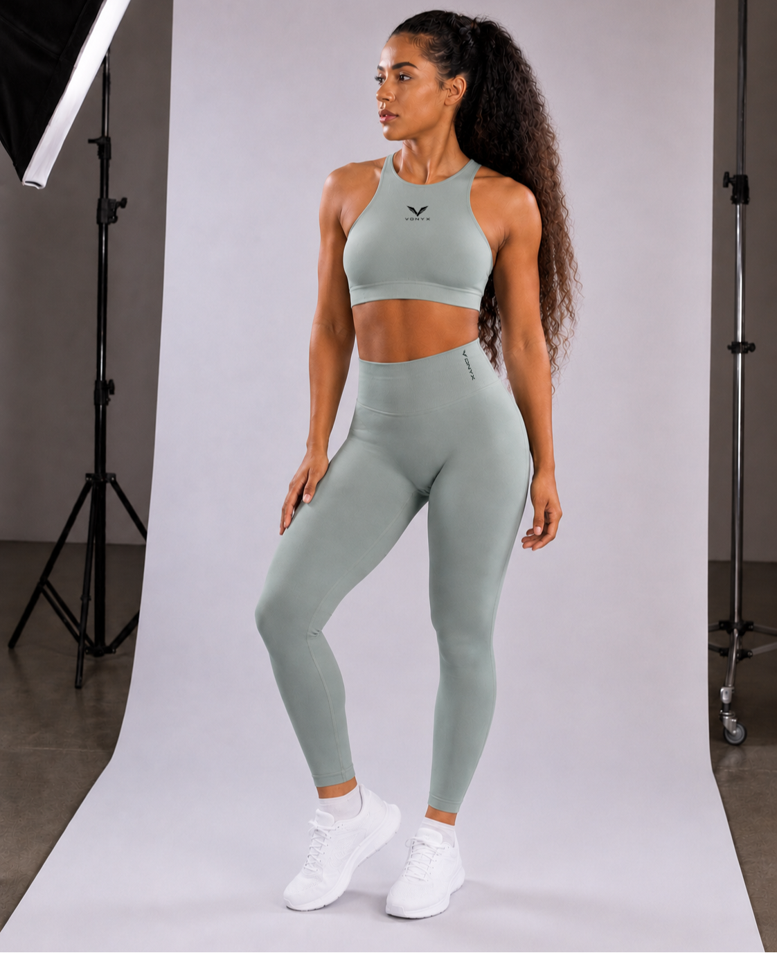 SCULPT Sage High-waisted Leggings